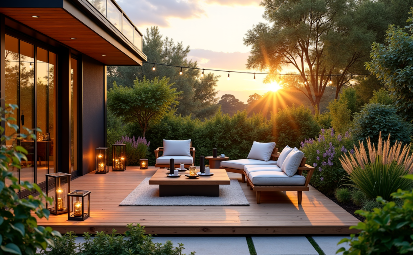 Comment créer un jardin moderne et chaleureux : nos idées préférées