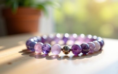 Bracelet de lithothérapie anti-stress : les pierres indispensables pour apaiser l'anxiété