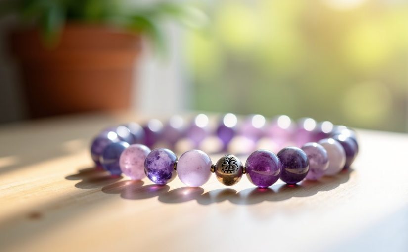 Bracelet de lithothérapie anti-stress : les pierres indispensables pour apaiser l'anxiété